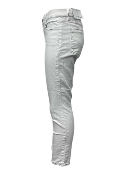 LOFT Women's White Modern Skinny Crop Jeans Size 28 NWT