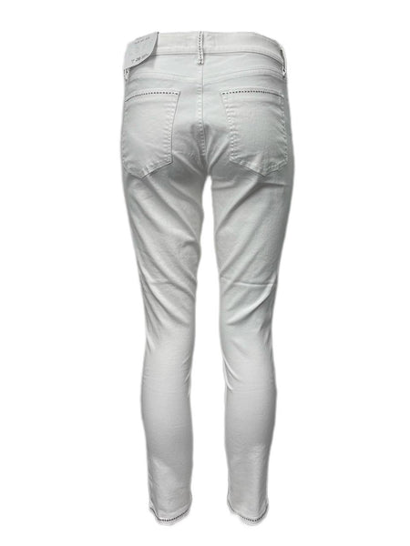 LOFT Women's White Modern Skinny Crop Jeans Size 28 NWT