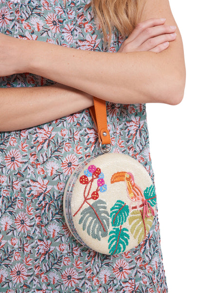 Roberta Roller Rabbit Women's Willa Beaded Clutch One Size Multicolor