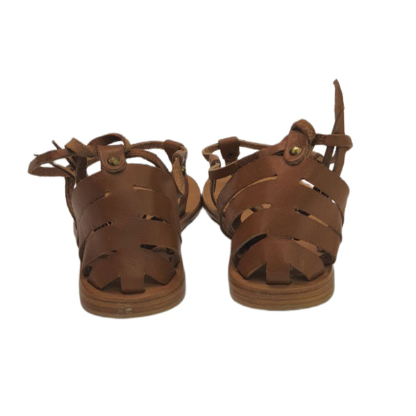 URGE Women's Tan Willa Flat Sandals #URG16081 NWT