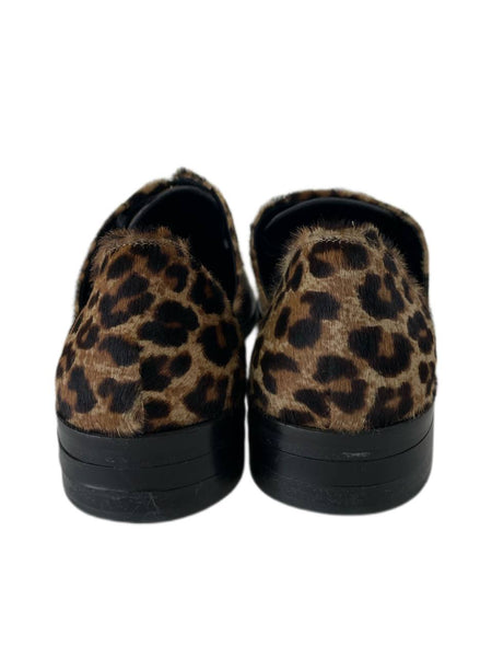 Freda Salvador Women's Cheetah Haircalf Wit D'Orsay Oxford Size US 8.5 NWB