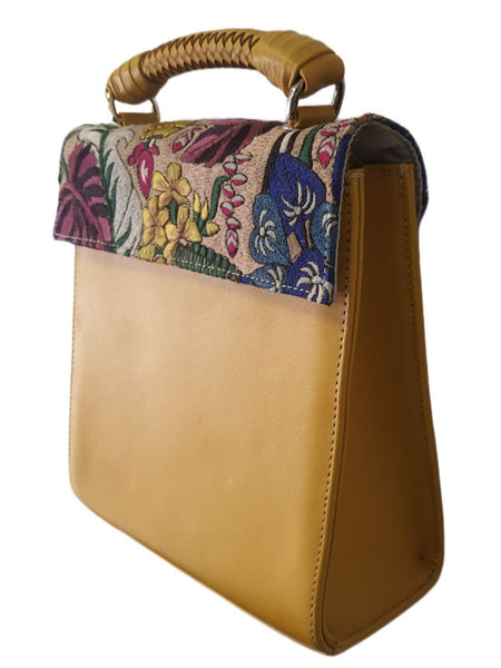 POPINJAY Women's Yellow Fin Shoulder Bag #GCSFN One Size NWT