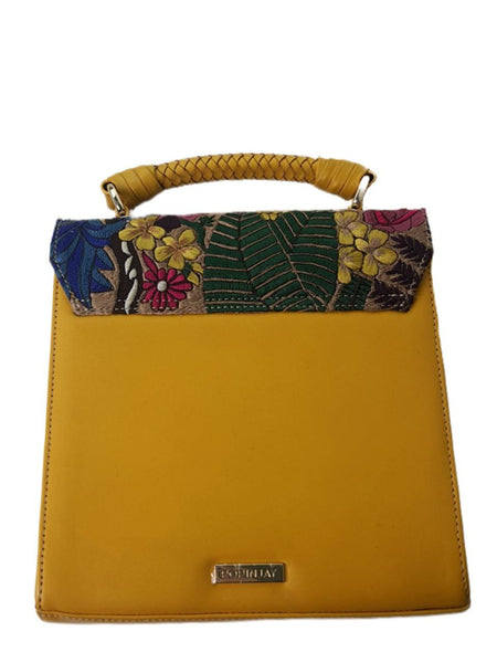 POPINJAY Women's Yellow Fin Shoulder Bag #GCSFN One Size NWT