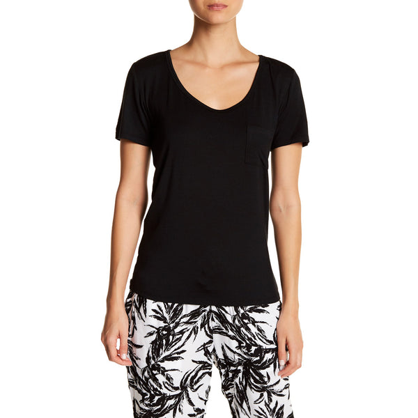 ONIA Women's Zoe Short Sleeve Pocket Tee WKT01MRS $75 NWT