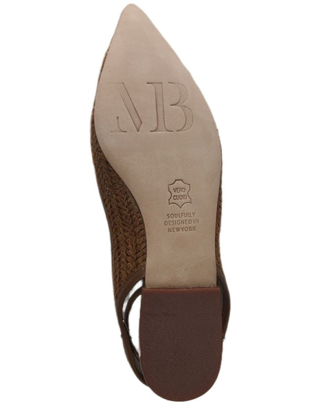 MATT BERNSON Women's Brown Chestnut Zola Sandals #MB174-1 5 NWB