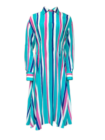 Max Mara Women's Light Blue Zum Shift Dress Size 8 NWT