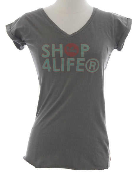 BLUE BLOOD Women's Rock Alicia 2 Short Sleeve Graphic Shirt NEW