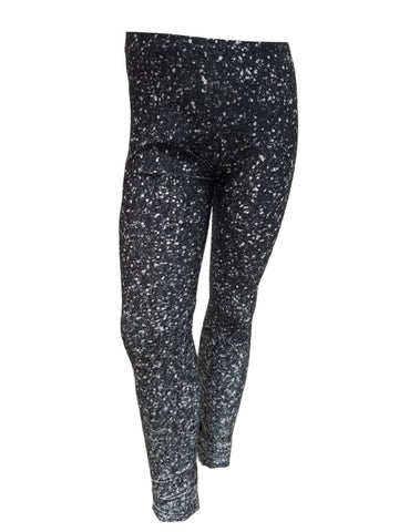 TEREZ Girl's Black Night Sparkle Leggings #11147804 11 Years NWT