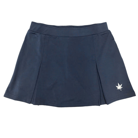BOAST Women's Navy Pleated Court Tennis Skirt Sz XL $88 NEW