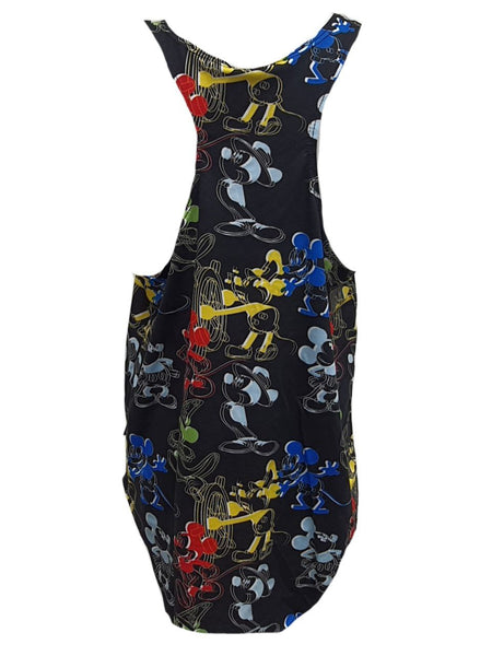 TEREZ Girl's Black Mickey Mouse True Original Tank #23108475 X-Small NWT