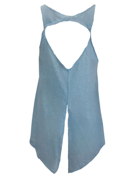 TEREZ Women's Blue Sky Top #434021088 Medium NWT