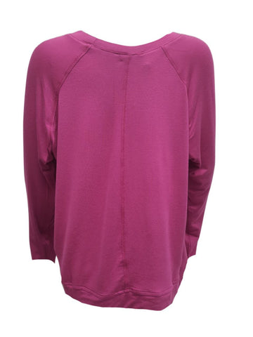 TEREZ Girl's Pink Long Sleeve Shirt #116017916 XL NWT