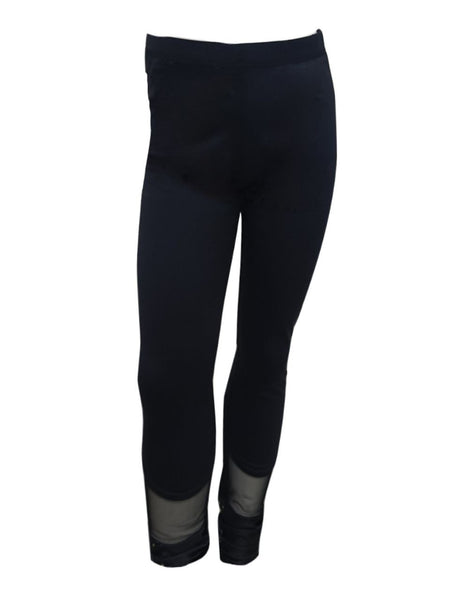 TEREZ Girl's Black Leggings #30301878 X-Large NWT