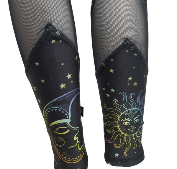 TEREZ Girl's Black Leggings #30301878 X-Large NWT