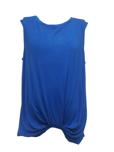 TEREZ Girl's Blue Tank Shirt #11897917 Large NWT