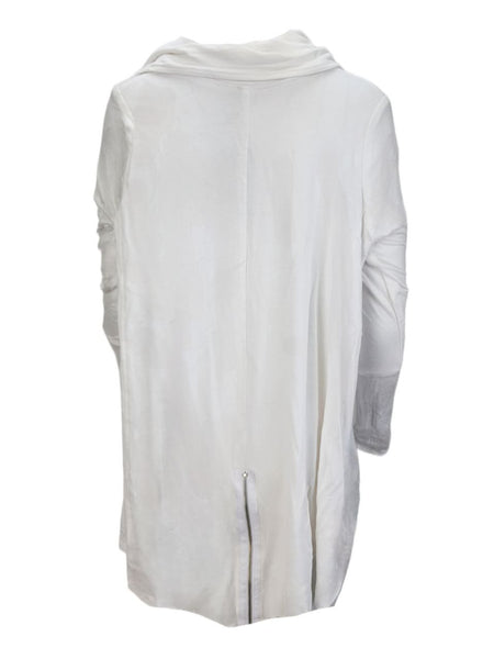 TEREZ Women's White French Terry Jacket #24008748 X-Large NWT