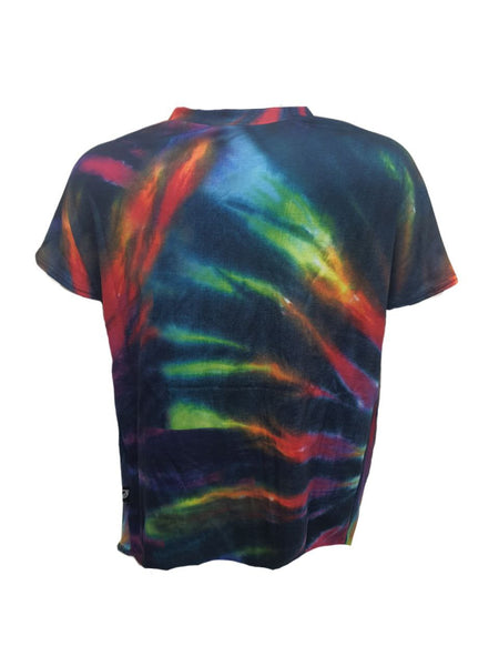 TEREZ Girl's Multicolor Tie Dye T-Shirt #311018572 Large NWT