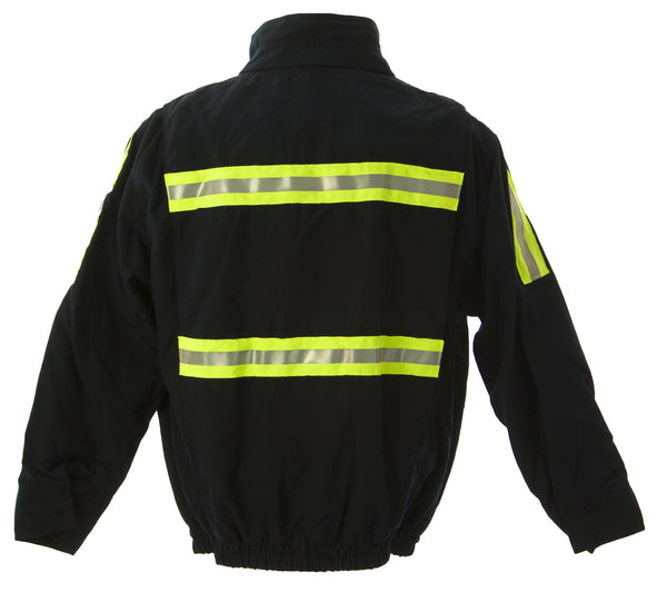 BULWARK Men's Navy Nomex IIIA Reflective Jacket JNJ8NV $269 NWOT
