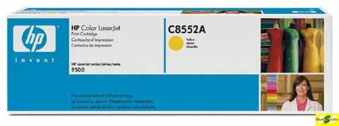 HP Color OEM LaserJet Print Cartridge for 9500 Series C8552A - Yellow