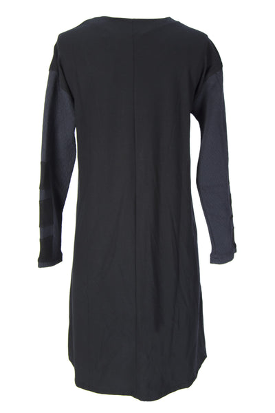 SURFACE TO AIR Women's Black Quilted Panel Cassi Dress $320 NEW