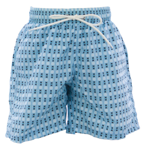 NAILA Toddler Boy's Printed Swim Trunks Sz 2 Years Light Blue