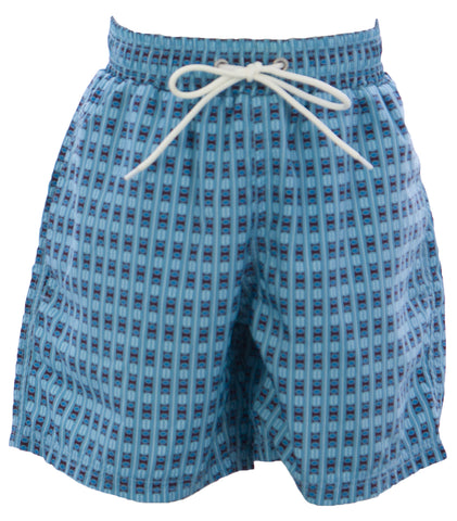 NAILA Boy's Navy Printed Swim Trunks CHARLNY $85 NEW