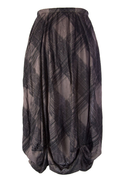 Lunn Women's Catouille Graphic Bubble Skirt Navy