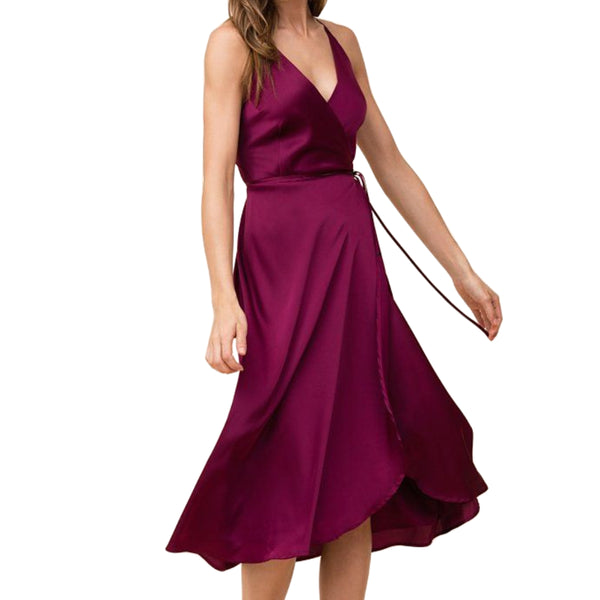 YUMI KIM Women's Burgundy City lights Dress #DR16234 XS NWT