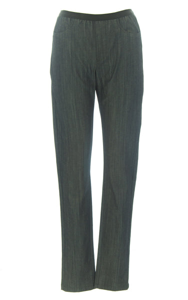 ANNE LEMAN Women's Elastic Waist Day Denim Leggings SP91PT4 $322 NEW