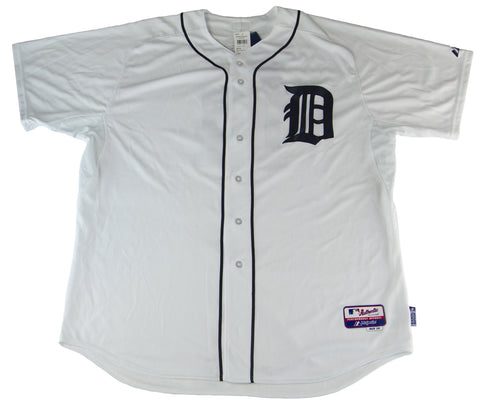 MAJESTIC Men's White Detroit Tigers Price #14 Home Jersey $196 NEW