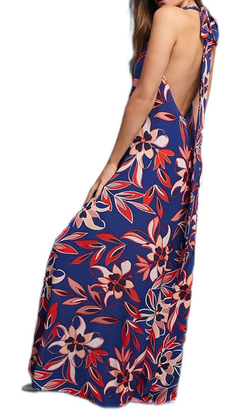 YUMI KIM Women's Studio 54 Navy Tango Maxi Dress #DR16387M Medium NWT