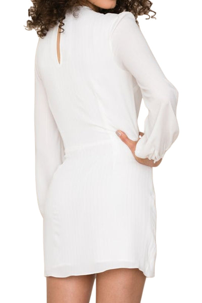 YUMI KIM Women's Lurex Stripe Tie Me Over Dress #DR18054/228 Medium NWT