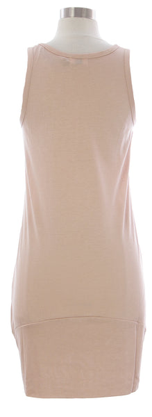 NAILA Women's Light Brown Sleeveless Kochi Dress Dre1LBR $110 NEW