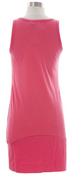 NAILA Women's Peach Sleeveless Kochi Dress Dre1PEAH $110 NEW