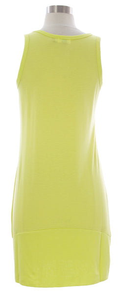 NAILA Women's Yellow Sleeveless Kochi Dress Dre1YLW $110 NEW