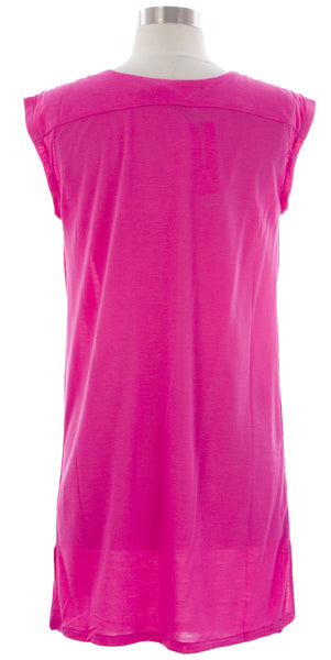 NAILA Women's Pink Cowl Neck Halaya Dress Dre2PIK $110 NEW