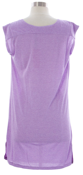 NAILA Women's Purple Cowl Neck Halaya Dress Dre2PURP $110 NEW