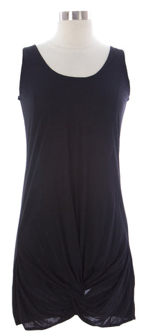 NAILA Women's Black Twisted Koral Dress Dre3BLK $110 NEW