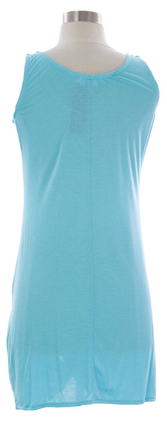 NAILA Women's Blue Twisted Koral Dress Dre3BLU $110 NEW