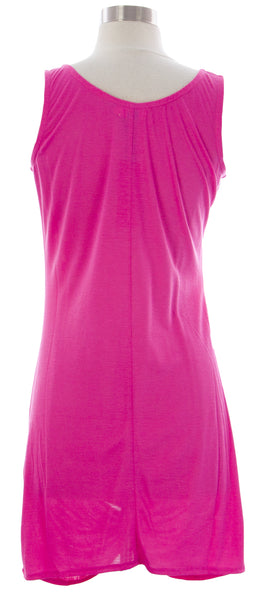 NAILA Women's Pink Twisted Koral Dress Dre3PIK $110 NEW
