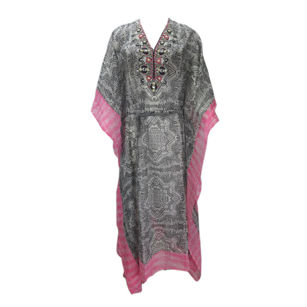 YUMI KIM Women's Batik Ink Capri Kaftan #DS1014 NWT