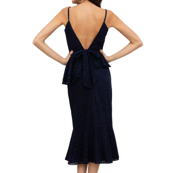 YUMI KIM Women's Riviera Navy Dynasty Dress #DR19498 NWT