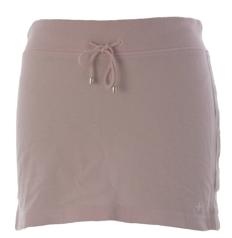 ADAMPLUSEVE Women's LA Pink Cotton Drawstring Skirt EBPT37 $98 NEW