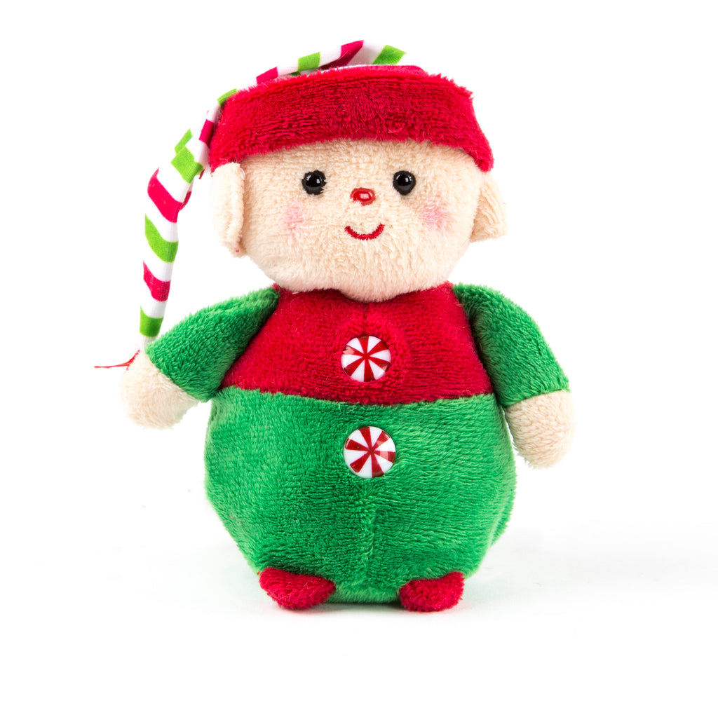 DOUGLAS Cuddle Toys 6" Holiday Minis Elf with Hat - 9914 NEW