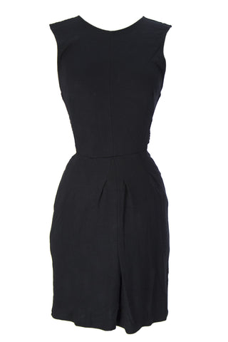 SURFACE TO AIR Women's Black Quilted Cut-out Ezia Dress $340 NEW