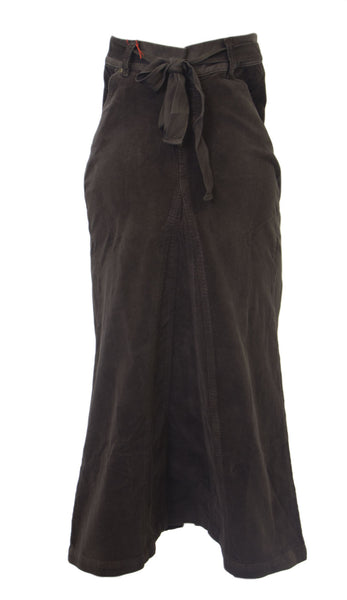 Elly B by OLIAN Maternity Women's Velvet Maxi Skirt FK30448 $86 NWT