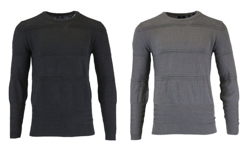 GANT Men's Texture Stripe Crew Sweater 87011 Size M $145 NWT