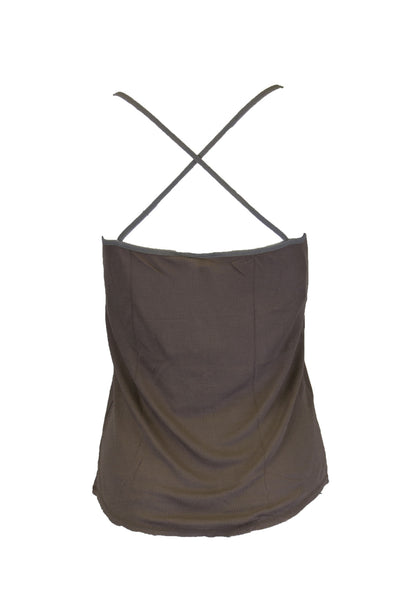GREY STATE Women's Slate Grey Pinning Cami $42 NEW