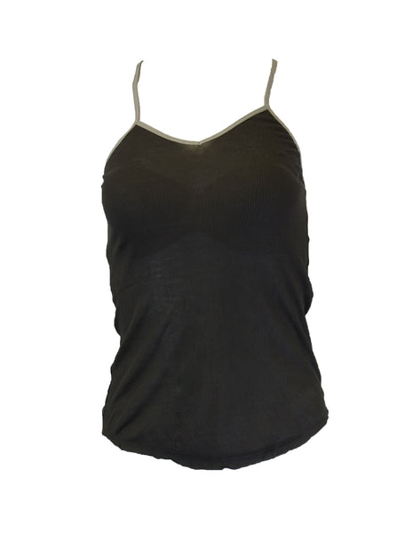 GREY STATE Women's Slate Grey Pinning Cami $42 NEW