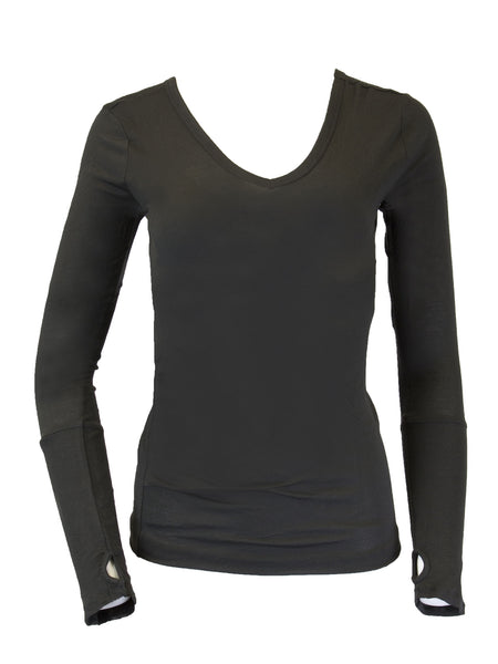 Grey State Women's V Front Back Tee $68 NEW